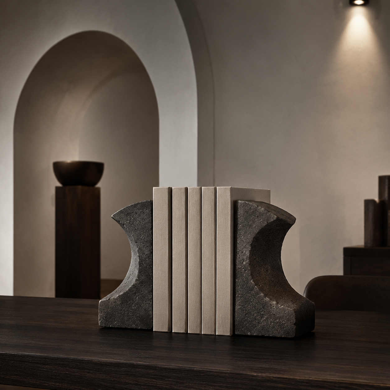 Stone Bookends